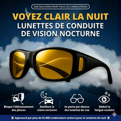 Lunettes Anti-Éblouissement de Nuit
