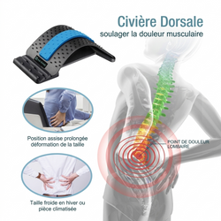 Civière dorsale – Soulagez votre mal de dos, corrigez votre posture et retrouvez un confort au quotidien