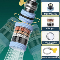 Filtre De Robinet Aqua Pure™ - Dites Adieu au Chlore et aux Impuretés